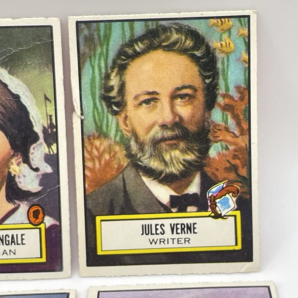 Vintage Topps LOOK N‎ SEE Collectible Trading Cards LOT of 10